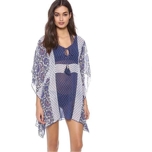 Tory Burch Boria Caftan, Size XS/S - Picture 1 of 8